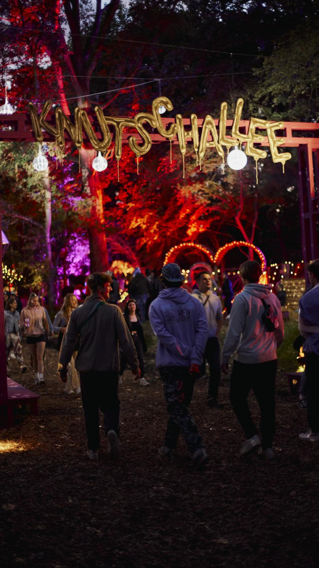 Abend auf dem About You Pangea Festival - Festival App und Design by funkhaus