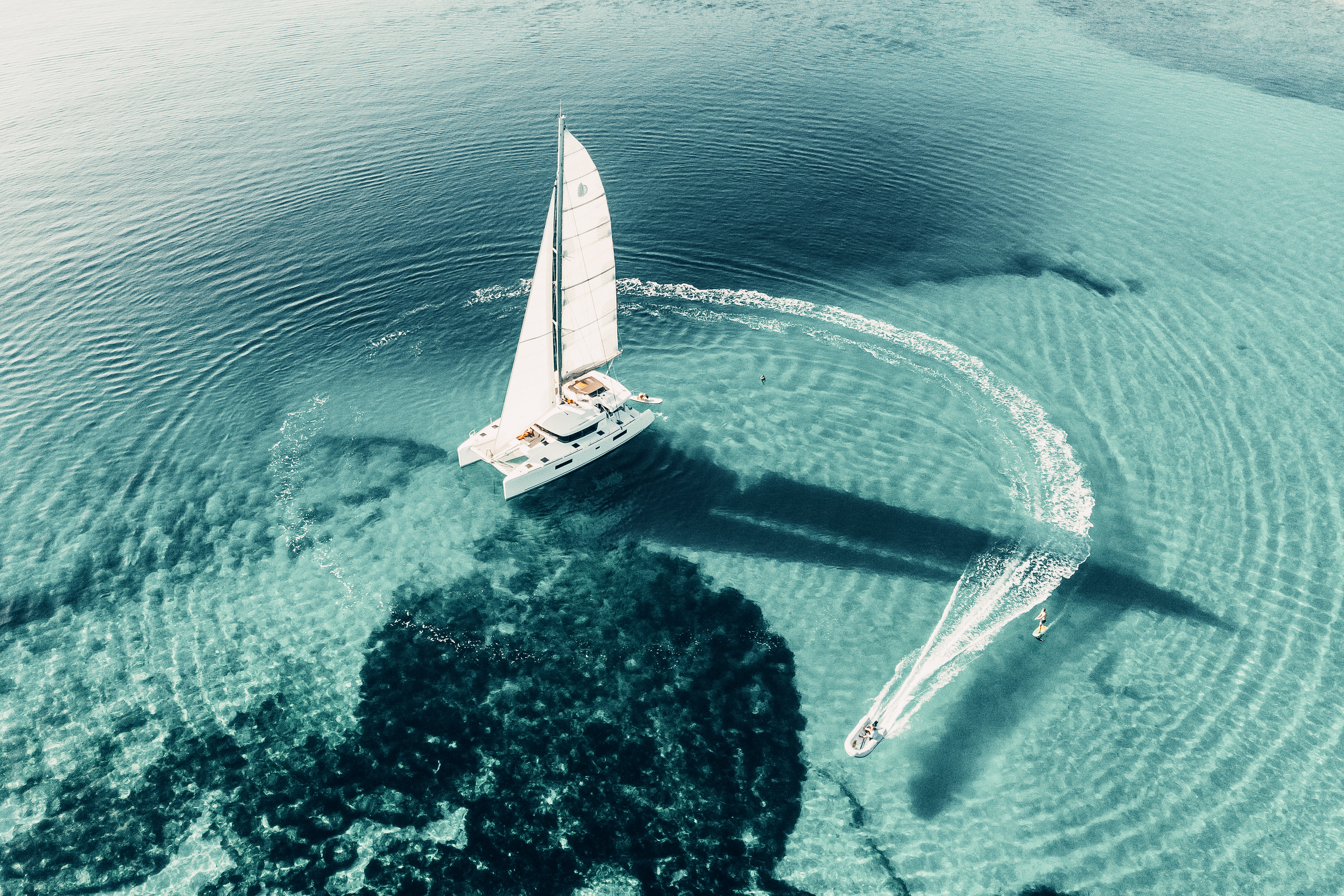 Aufnahmen Segelboot Kroatien Medienproduktion von funkhaus, Werbe Agentur für Veranstalter und Touren