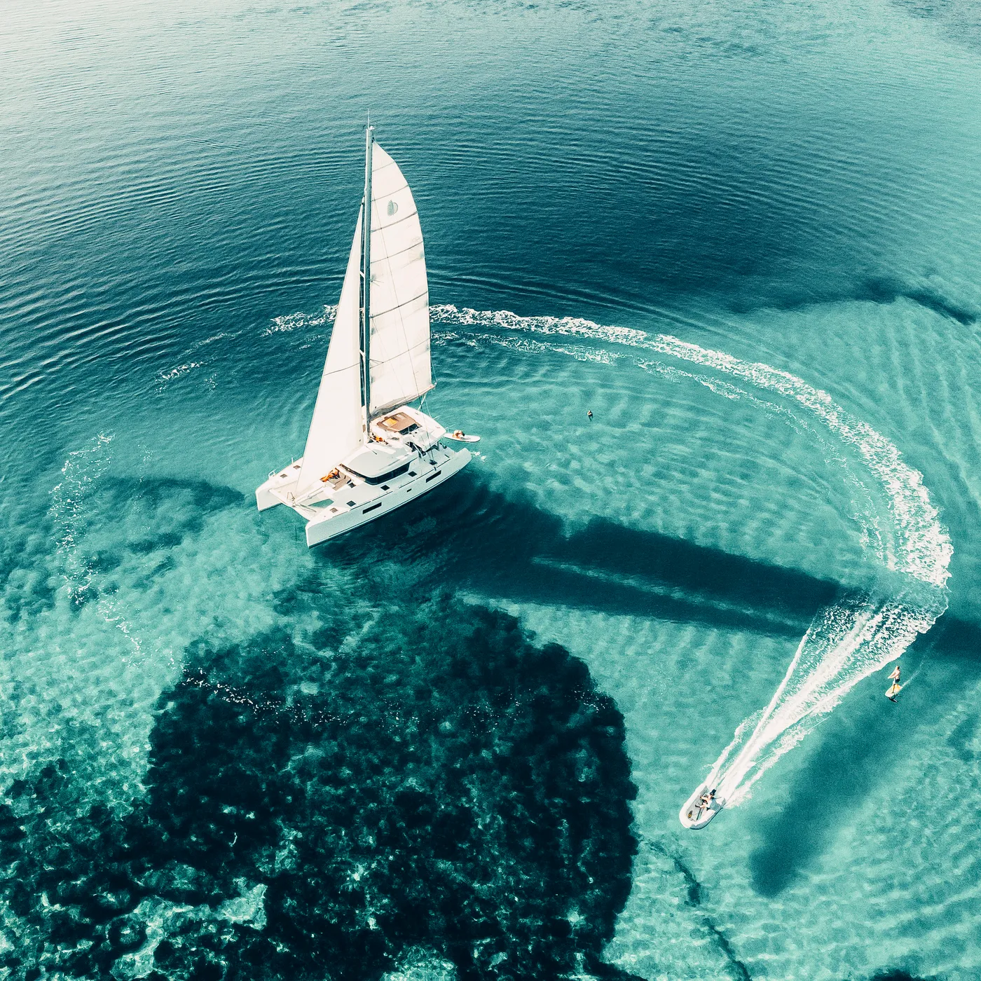 Aufnahmen Segelboot Kroatien Medienproduktion von funkhaus, Werbe Agentur für Veranstalter und Touren