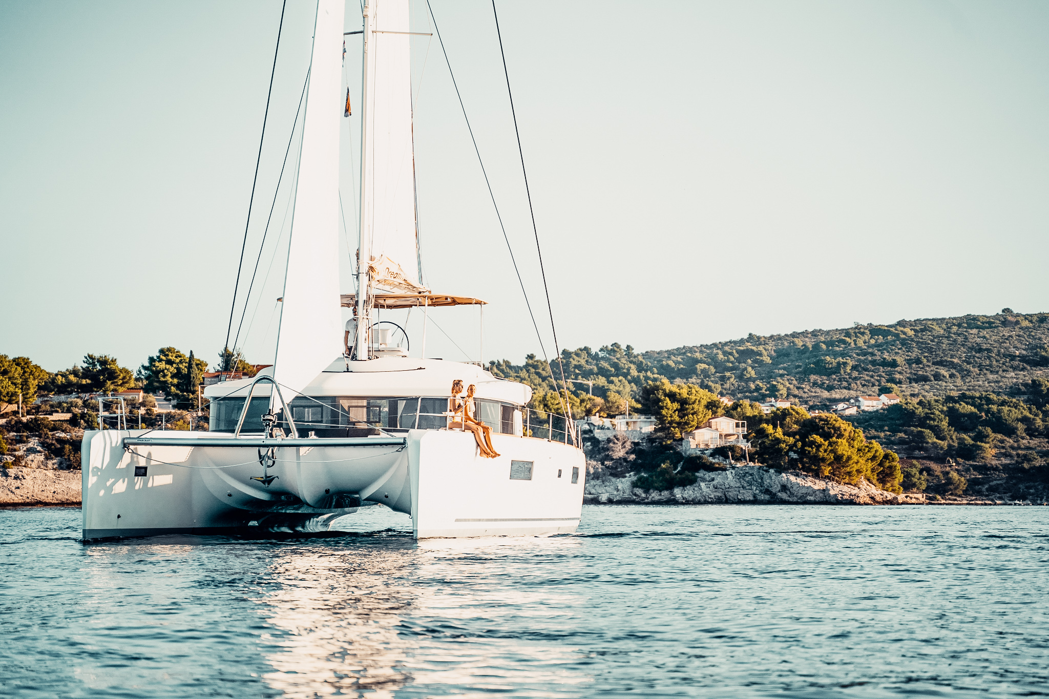 Aufnahmen Segelboot Kroatien Medienproduktion von funkhaus, Werbe Agentur für Veranstalter und Touren