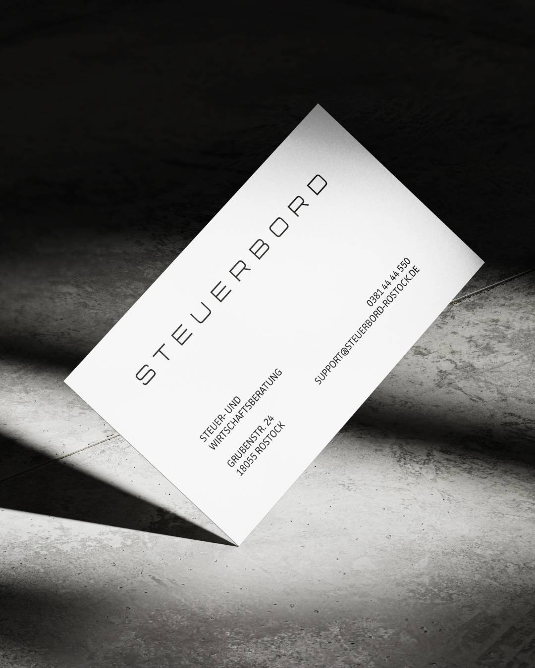 Branding Grafiken und Logo Design von funkhaus aus Rostock / Agentur für Marken und Websites / Case Study Steuerbord Rostock