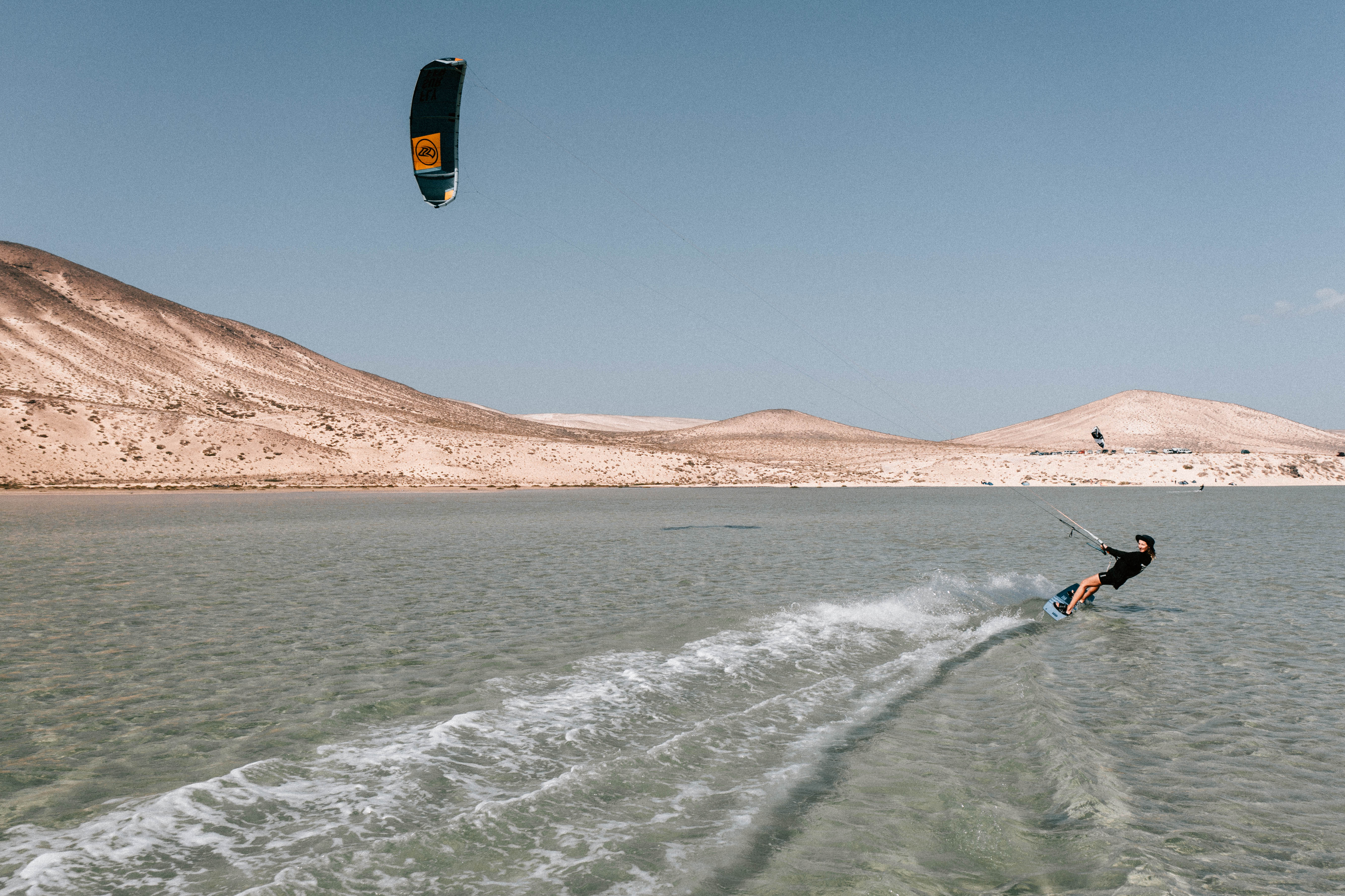 Kitesurf Profi Shooting von funkhaus - Digital Studio für Travel & Tourism Brands