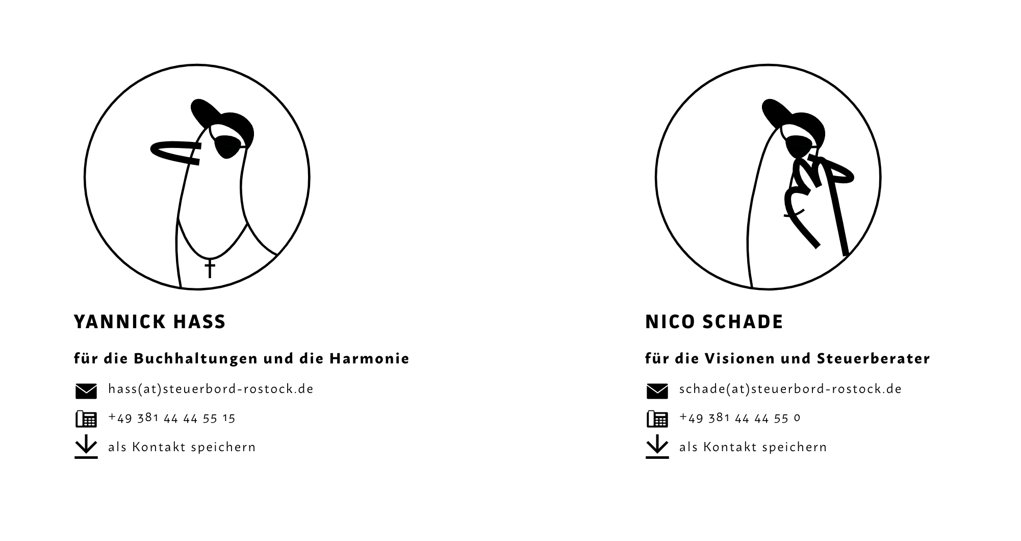 Branding Grafiken und Logo Design von funkhaus aus Rostock / Agentur für Marken und Websites / Case Study Steuerbord Rostock